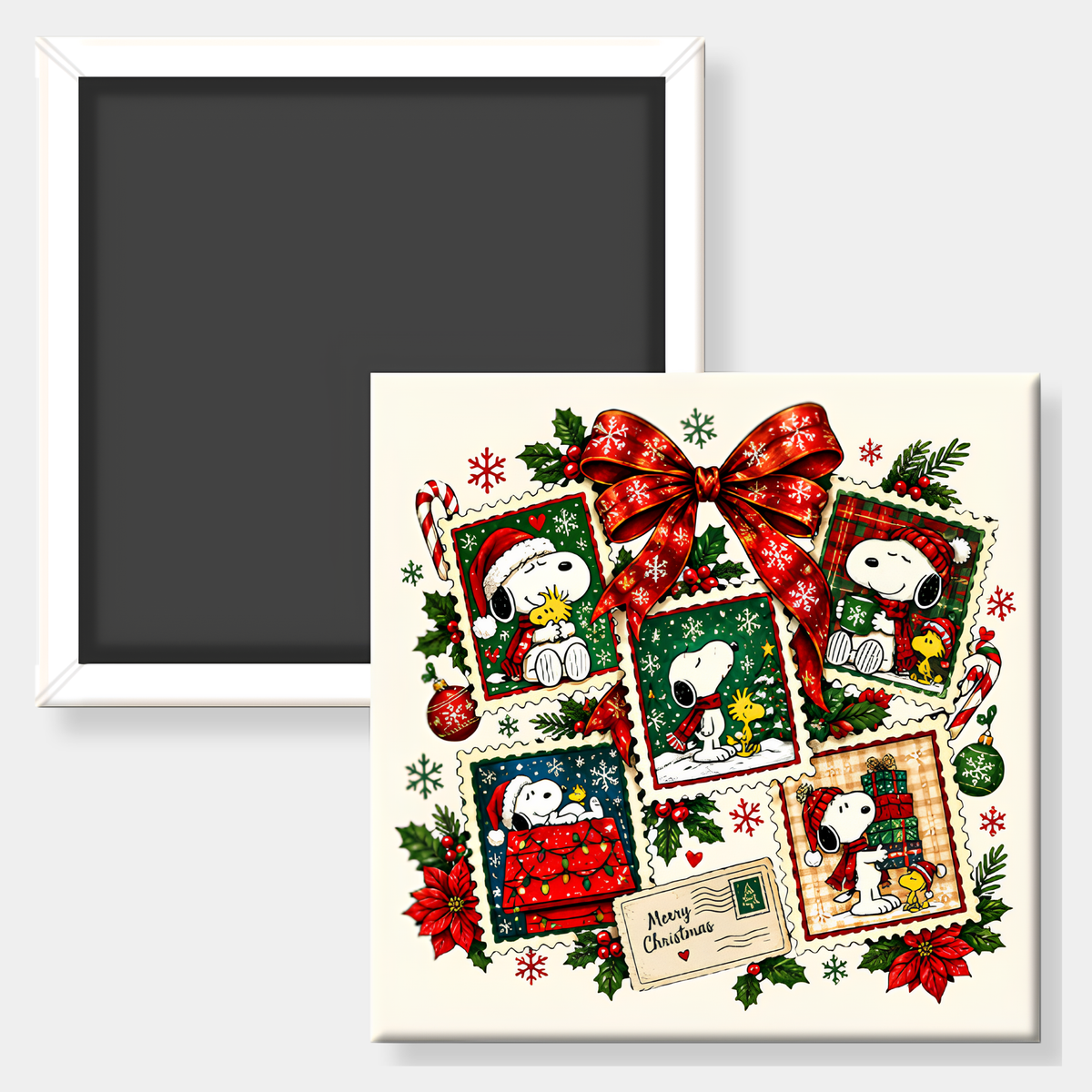 Snoopy Christmas Themed Magnet