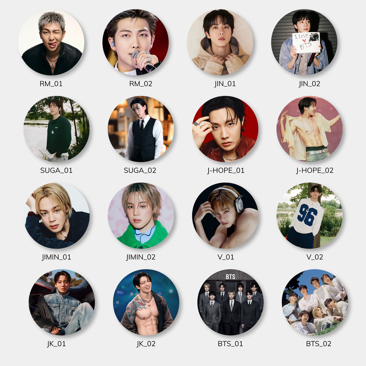 BTS Ornaments