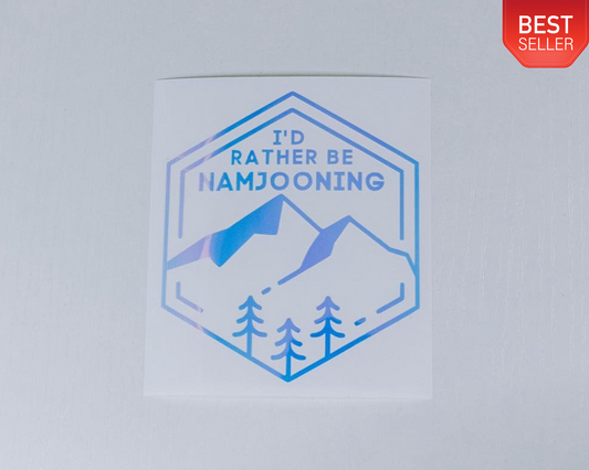 I'd Rather Be Namjooning Decal