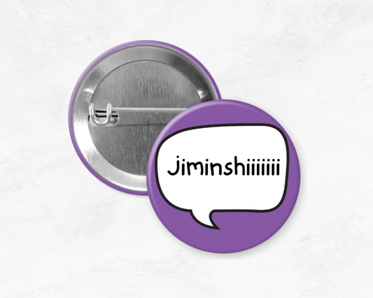 BTS Text Bubble Pin